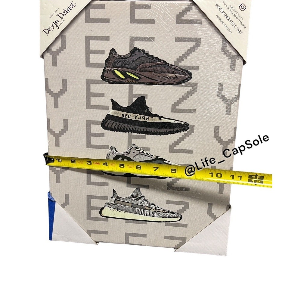 11 x 14 Yeezy Boost Canvas Design District Adidas Shoes DS Wall Art Accent Decor - Picture 7 of 7